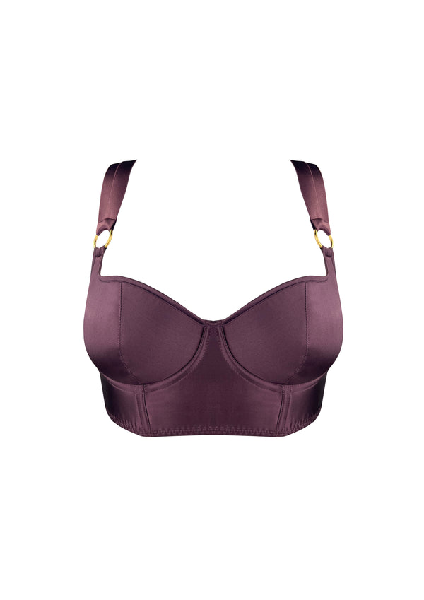 Signature Silk Longline Bodice Bra